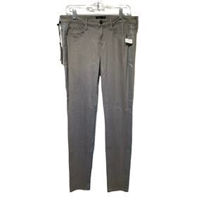 Vince Dylan Skinny Denim Jeans Silverfin Side Tuxedo Stripe Size 29